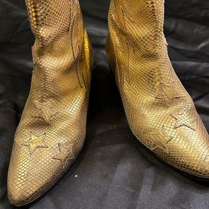 Modern Vice NYC Gold Star Boots
